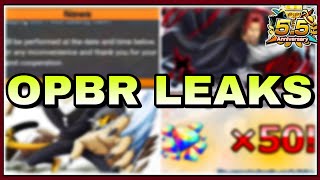 OPBR LEAKS Maintenance Break Rewards🤩 Ex Kamusari Shanks Or Lucci amp More  One Piece Bounty Rush [upl. by Iruyas]