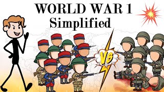 World War One Oversimplified  Simply Explained in 22 minutes  ww1 [upl. by Ailemor226]