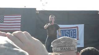 Brad Williams stand up Camp Liberty Iraq 2008 part 1 [upl. by Claudetta845]