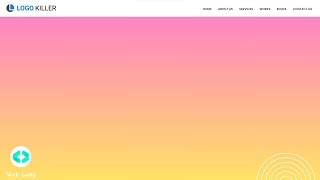 Create HTML Portfolio Header  Website Header UI Design in 2024  CSS Tutorials for Beginners [upl. by Ainesell97]