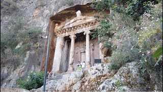 Fethiye Kaya MezarlarıAmintas Fethiye Rock TombsAmyntas [upl. by Sokairyk]