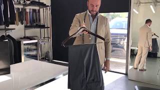 How To Properly Fold and Hang Your Dress Pants [upl. by Eizzik]