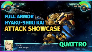 SRW 30  Full Armor HyakuShiki Kai Quattro [upl. by Mashe430]