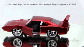 97060 Jada Toys Fast Furious 1969 Dodge Charger Daytona 132 [upl. by Saloma959]