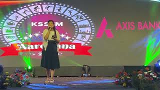 Telugu songs performance aradhya pilloda collegefest [upl. by Mcgraw886]