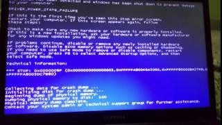 DRIVERPOWERSTATEFAILURE in Windows 7 Pro 64 bit STOP error code  0x0000009F [upl. by Symer]