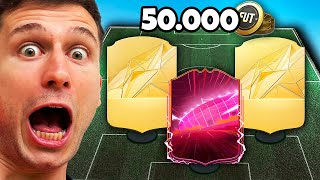 MONTEI MEU PRIMEIRO TIME NO FC 25 COM 50K DE COINS 💸🤑 ULTIMATE TEAM [upl. by Berky879]