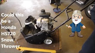 Honda HS720 Commercial Snow Thrower Runs Poorly [upl. by Braun]