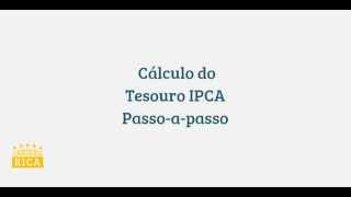 Passo a passo Cálculo da Ntnb Tesouro Ipca [upl. by Mushro]