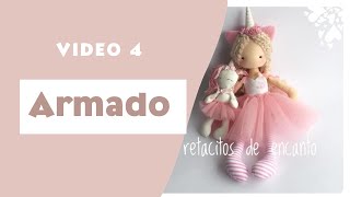 🦄💖Proyecto Mágico Muñeca Unicornio Stella y su Adorable Unicornio video 4 Armado [upl. by Caria]