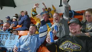 Walleye Fans Take Over Kalamazoo [upl. by Niggem]