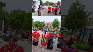 Llegaron los Trikis con su Huipil Rojo cultura danza musica baile folklore [upl. by Liauqram]