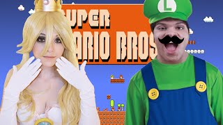 SUPER MARIO BROS EN LA VIDA REAL 2 [upl. by Sosthina]