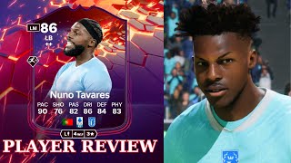 TRAILBLAZERS TURBO🔥 86 EVOLUTION TRAILBLAZERS Nuno Tavares PLAYER REVIEW  EA FC 25 [upl. by Francoise]