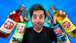 Probemos las SODAS más RARAS y CURIOSAS del Mundo [upl. by Eel]