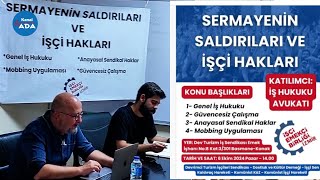 SERMAYENİN SALDIRILARI VE İŞÇİ HAKLARI [upl. by Cyna]