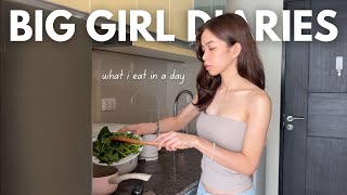 Big Girl Diaries •౨ৎ˚ what i eat in a day grocery shopping amp current reads [upl. by Bazil]