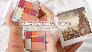 Eyeshadow Pallete Lameila Review  Tutorial ✨ [upl. by Moreville]