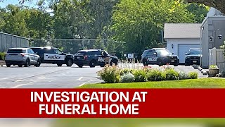 Police at Waukesha funeral home heres why  FOX6 News Milwaukee [upl. by Murton903]