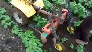 Multipurpose Intercultivator  Kisankraft 205P [upl. by Iamhaj183]