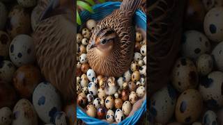 Amazing Hatching Quail Bird From Eggs make by Soil Nest youtube [upl. by Vallonia]