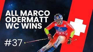 All 37 Marco Odermatt World Cup Wins [upl. by Hardman]