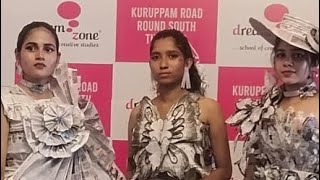 paper drafting and fashion show at Dreamzone kuruppam road [upl. by Roel]