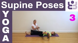 Supta Padangusthasana 2  Iyengar Yoga Tutorial Supine Poses [upl. by Goodwin]