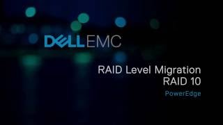 Performing reconfiguration for RAID level 10 on PERC Controller [upl. by Karalee]