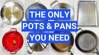 Cookware Essentials 9 Pots amp Pans You Need and 4 You Don’t [upl. by Lucien]