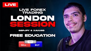 🔴 LIVE FOREX TRADING GBPJPY amp GOLD GIVEAWAY  THURSDAY FEBUARY 22 [upl. by Jb]