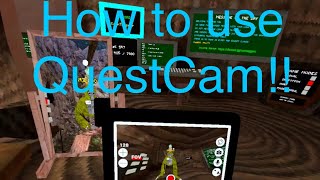 How to use QuestCam in Corn Taggers [upl. by Ehcadroj679]