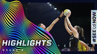 Round Eight Highlights Saracens Mavericks vs Manchester Thunder [upl. by Lekkim438]