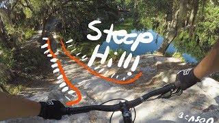 Can I ride without crashing  Mountain Biking Loyce Harpe Florida [upl. by Esli]