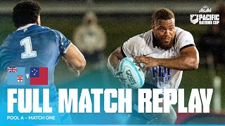 Incredible opener 🤯  Fiji v Samoa  Full Match Replay  Asahi Super Dry Pacific Nations Cup 2024 [upl. by Irving666]