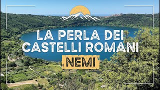 Itinerario ad anello Nemi RM 4K [upl. by Merril]