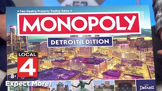 Detroit edition of Monopoly board game revealed [upl. by Anaibaf]