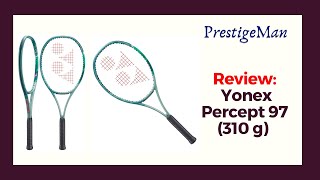 Review Raquete Yonex Percept 97 310g [upl. by Britte630]