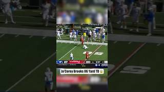 Ja’Corey Brooks 86Yard TD vs SMU 😱 football [upl. by Norrehc]