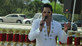 Elvis Tribute Artist David Morin performs Live [upl. by Oberstone]