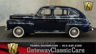 813  TPA 1946 Ford Super Deluxe Flathead 239 V8 3 Speed Manual [upl. by Elset]