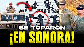 💥ABATEN a 21 PISTOLEROS de LOS SALAZAR en TOPÓN en YECORA SONORA [upl. by Lander]