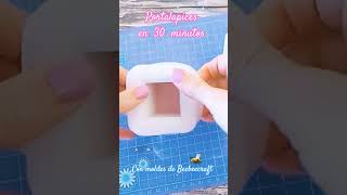 Portalapices en 30 minutos 🐝 Molde BEEBEECRAFT manualidades tutorial diy [upl. by Haggar607]