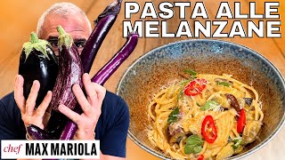 Pasta con le Melanzane in bianco così buona non lhai mai mangiata Ricetta di Chef Max Mariola [upl. by Atiuqrahc]