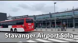 Stavanger Airport Sola Norway  Stavanger Lufthavn Sola Norge [upl. by Zulch]