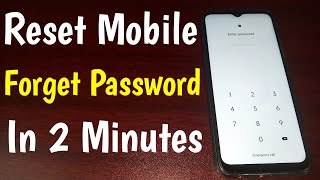 Reset Mobile Forgot Password  Unlock Android Phone Password Lock  Remove Mobile Pin Lock [upl. by Fennessy]