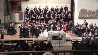 Bachwoche Stuttgart 2015 Abschlusskonzert quotPreis und Dankquot J S Bach quotOsterOratoriumquot BWV 249 [upl. by Aissac]