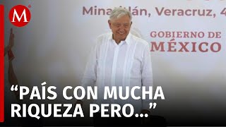 AMLO y Sheinbaum inauguran el camino MinatitlánHidalgotitlán en Minatitlán Veracruz [upl. by Zarihs949]