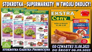 STOKROTKA Nowa Gazetka Od 31 08 2023 Najnowsze Promocje Tygodnia W Dobrych Cenach Co warto kupić [upl. by Jutta]