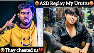 🤬A2D Replay My Uruttu😡💔They Cheated Us🥺 AJ [upl. by Tempest]